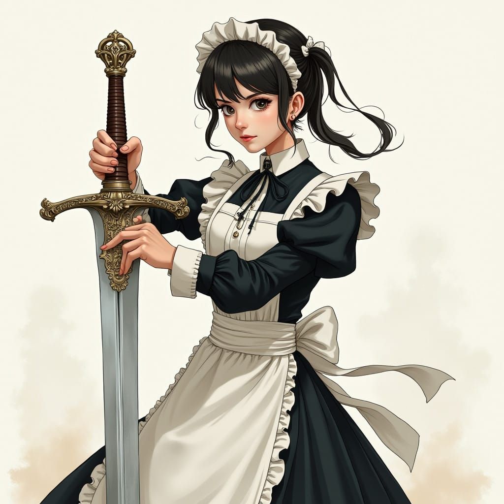 Maid of War in Elegance