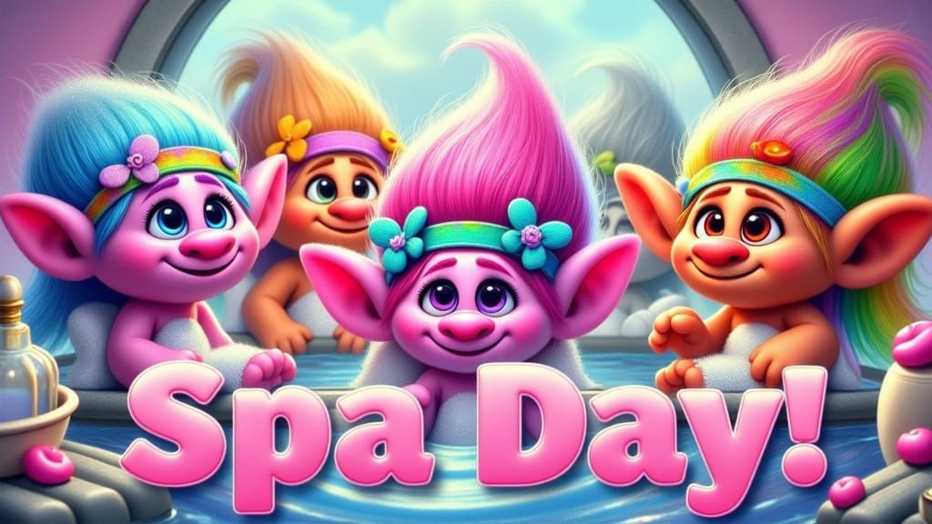 Trollz Spa Day