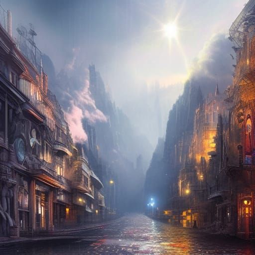 Fantastical Motorway Art in Unreal Engine 5