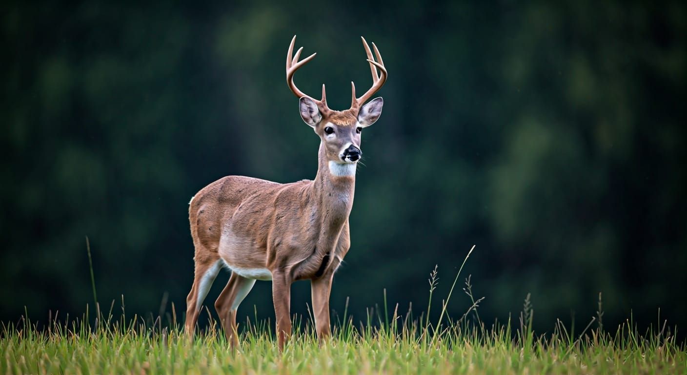 Escanaba Deer in da Moonlight