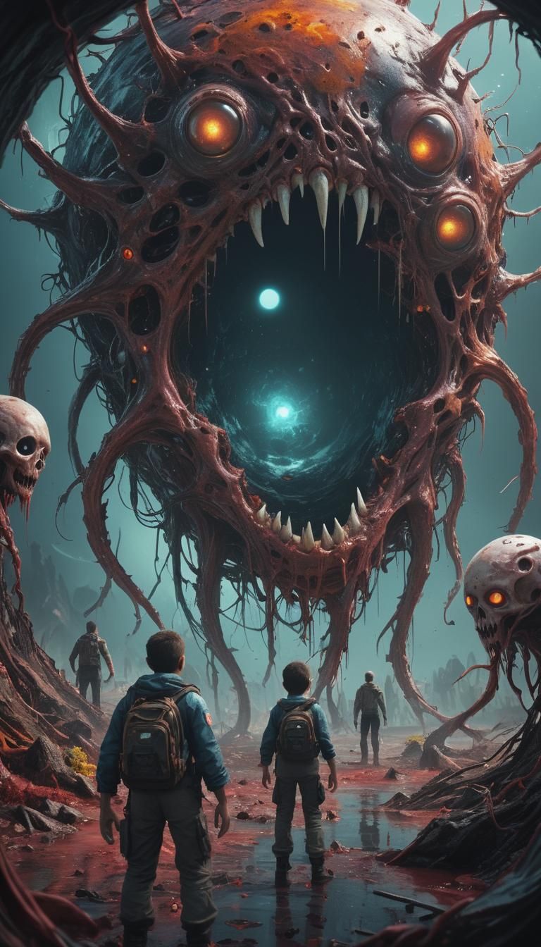 Orphans Gaze at End of World: Sci-Fi Horror