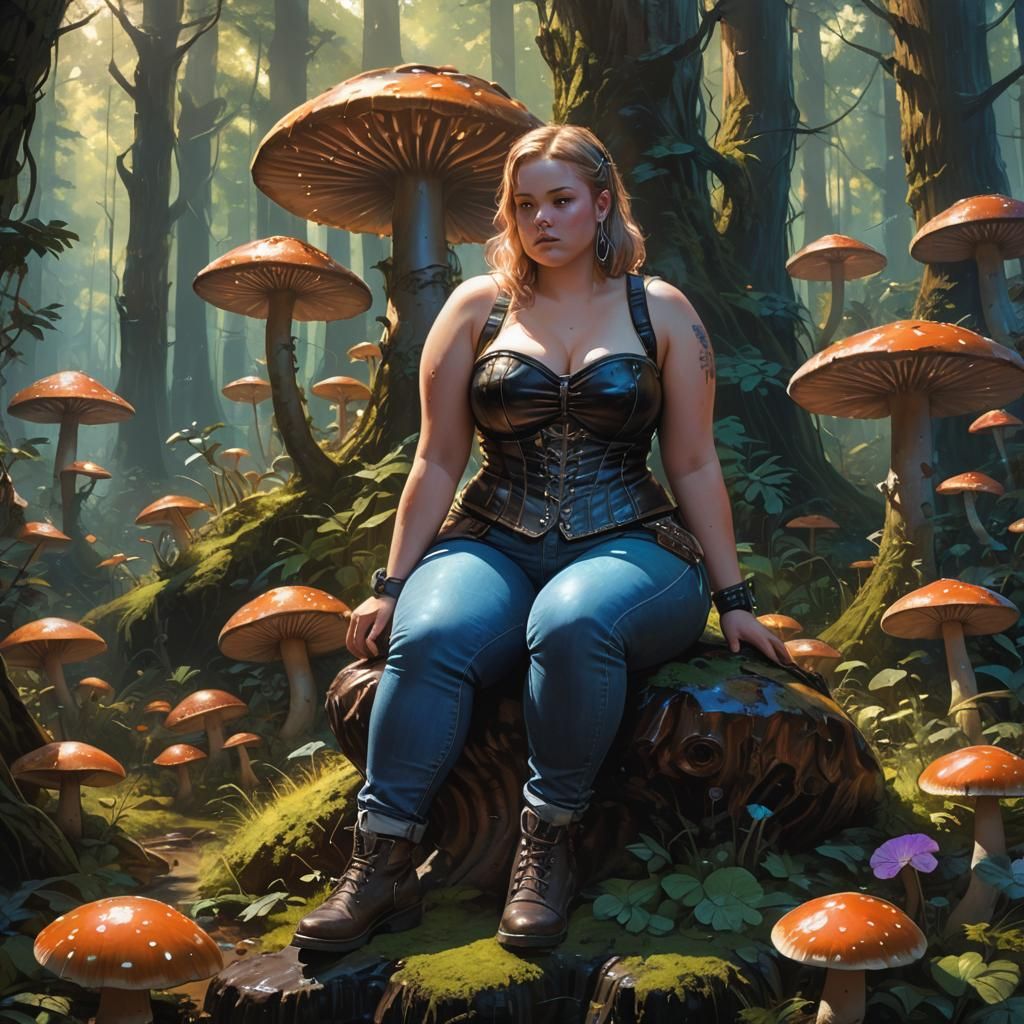 Lush Alien Forest Concept Art