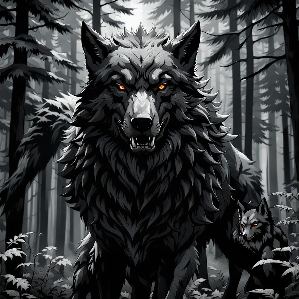 BLACK WOLF