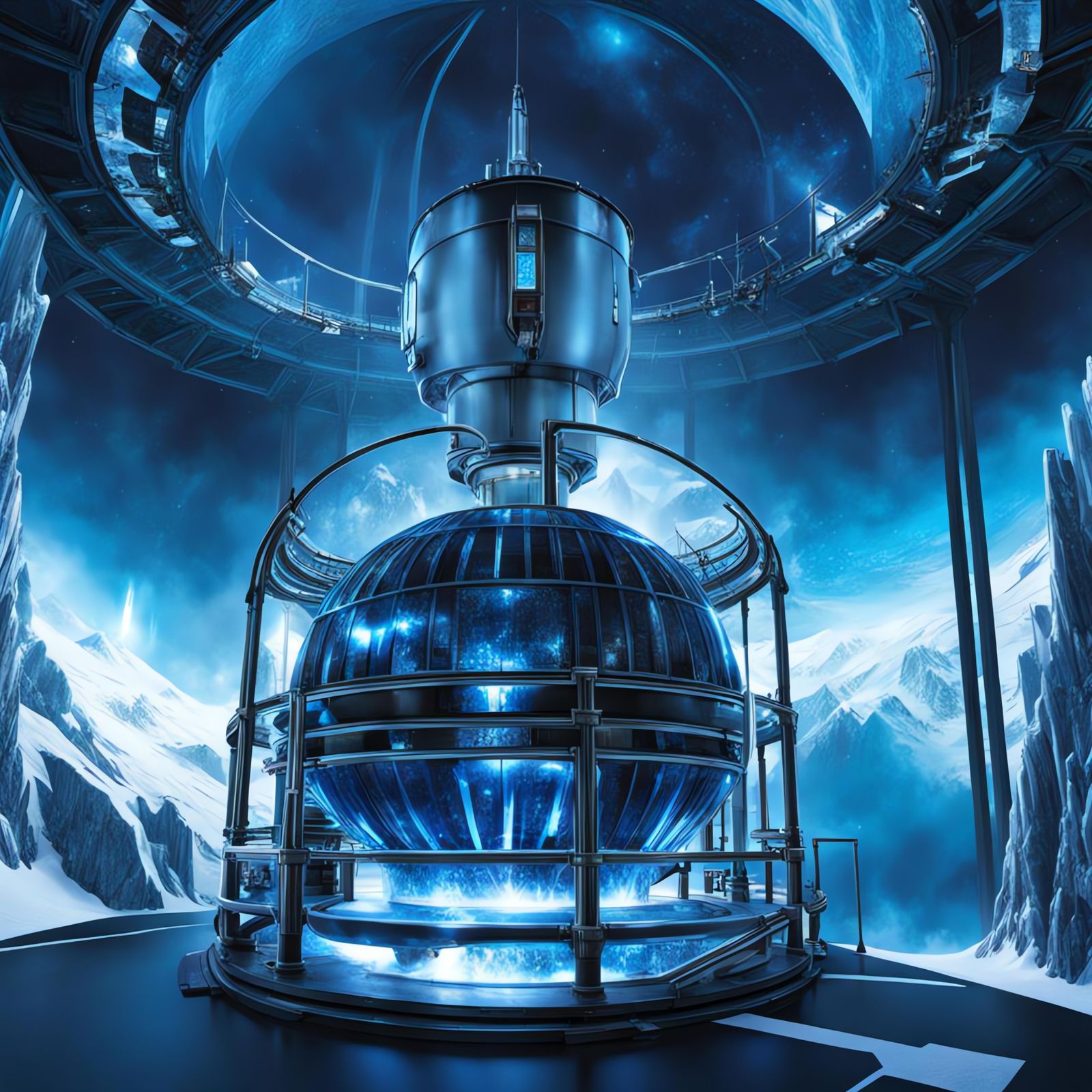 Cryogenic Reawakening: A Futuristic Vision