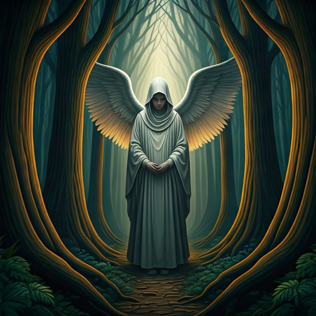 Whispers of Innocence in a Haunted Glade