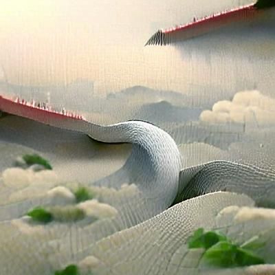 Detailed Matte Painting of Yuki