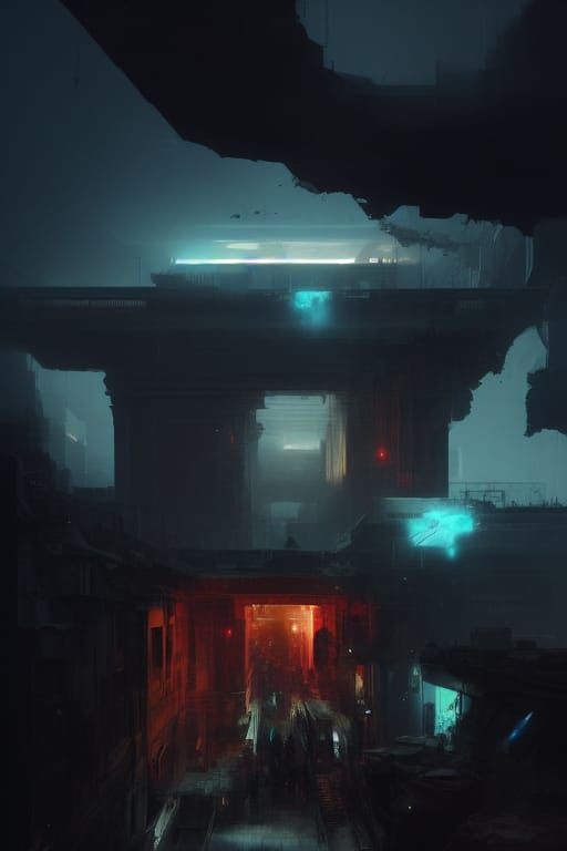 Haunting Mistakes in a Dystopian World