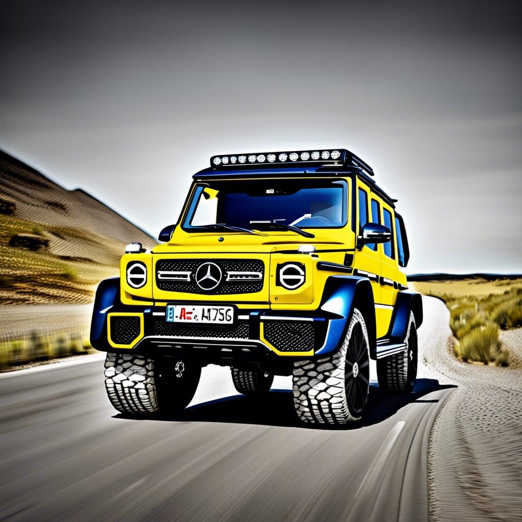 Mercedes-Benz G500 4x4²: Off-Road Luxury