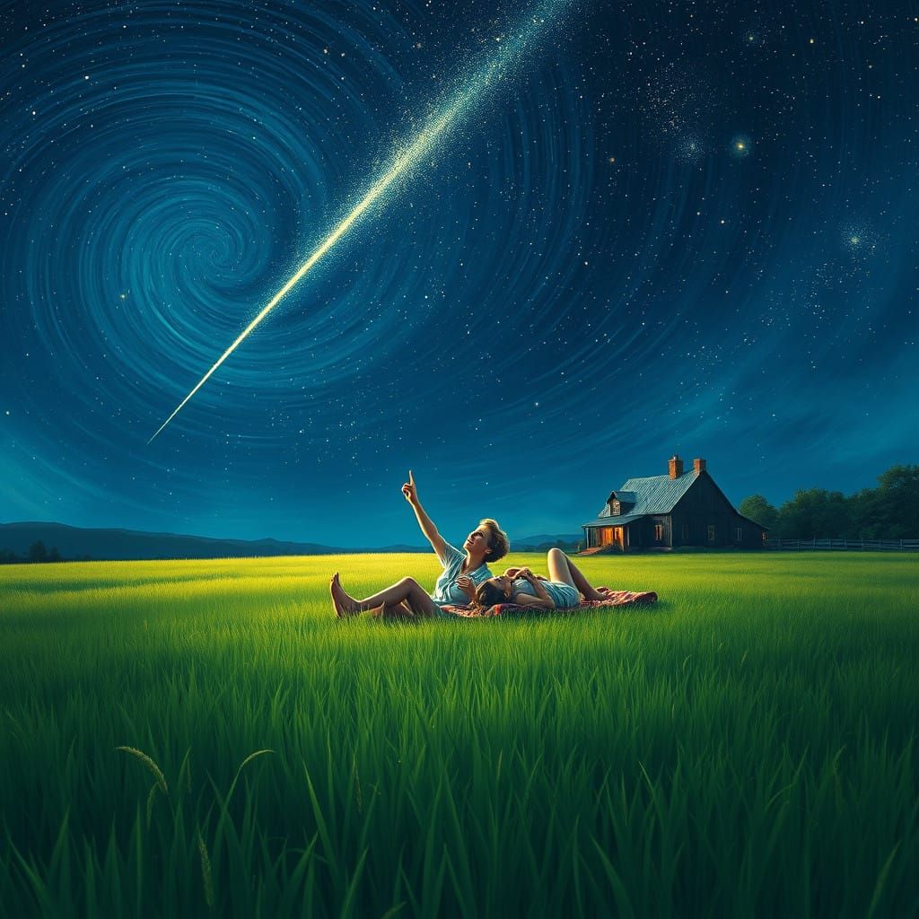 Sob o Céu dos Desejos Silenciosos ✨