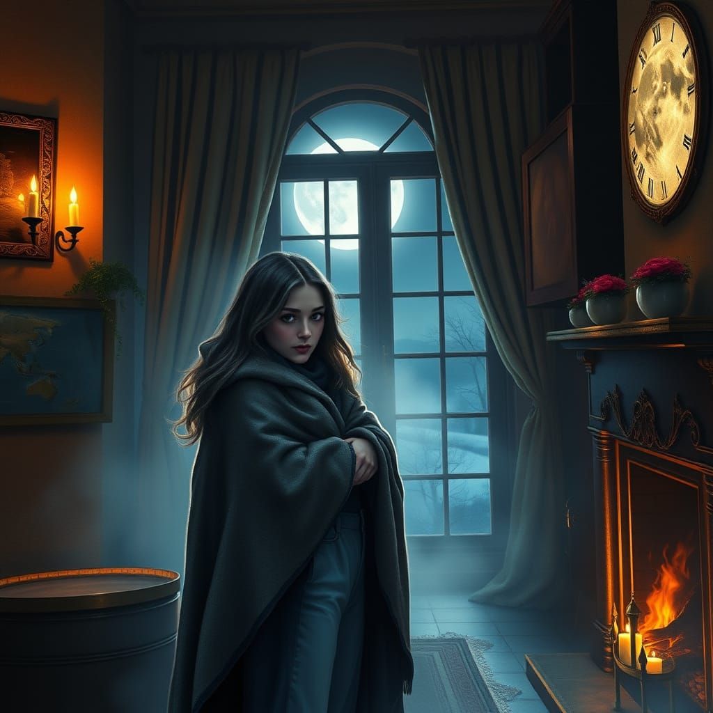 Mysterious Stranger Vanishes in a Whisper, Leaving a Young W...