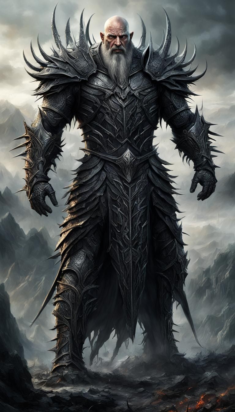 Sauron: Dark Warrior in Tower of Thorns