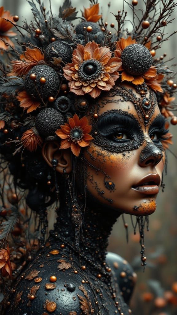 Nebula Scarecrow with Skullpunk Mask