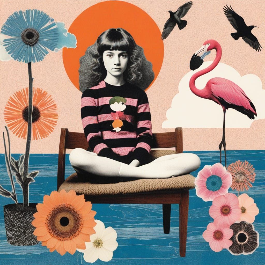 Turrell-Inspired Light and Space Collage