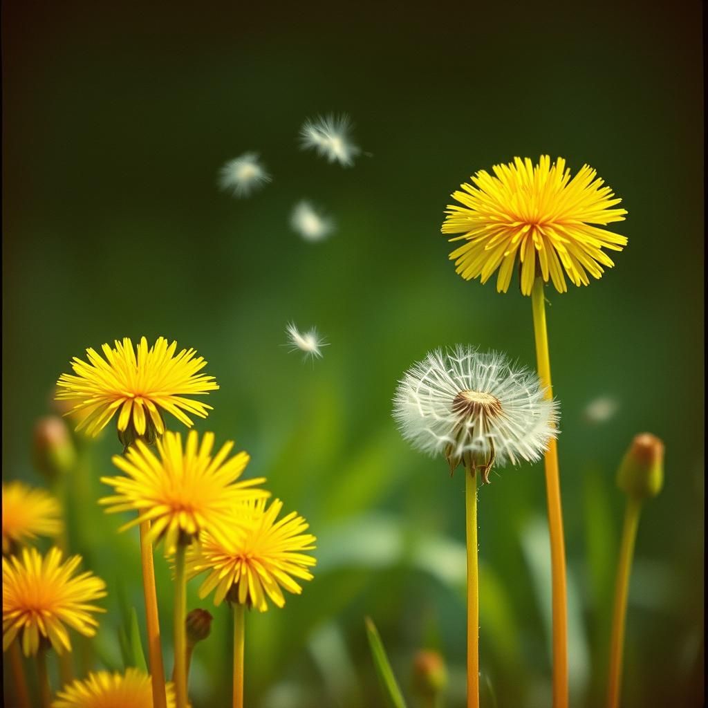 Dandelion Life Cycle: From Bloom to Seed