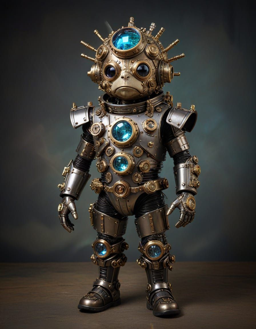 Little Billy's Bismuth Steampunk Anti-Cootie Suit