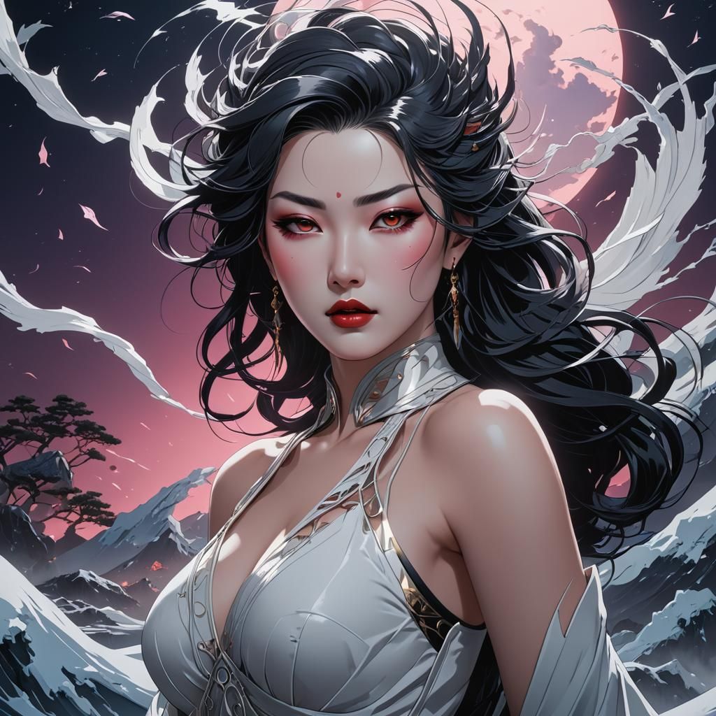 LADY IN WHITE