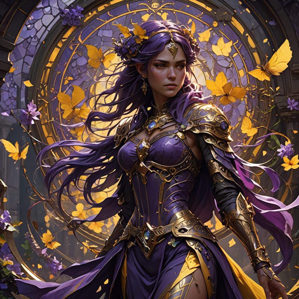 Dark Fantasy Fae Creature in Volumetric Lighting