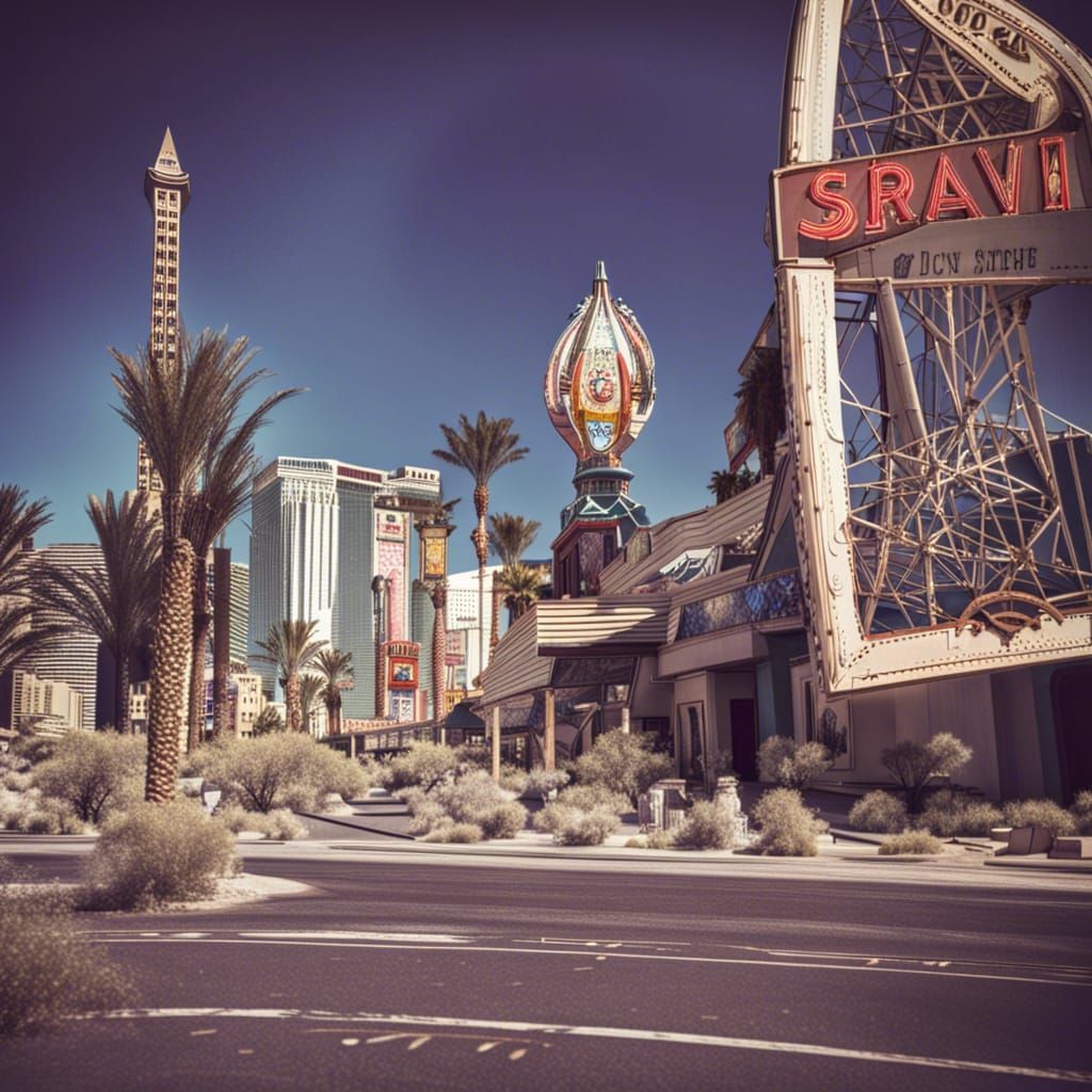Abandoned Las Vegas Strip