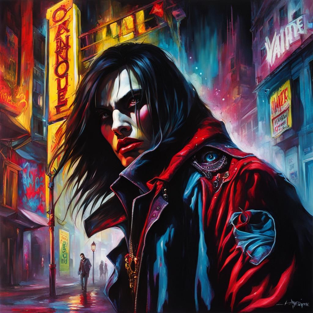 Colorful Polychromatic Graffiti Art in Ultra Quality