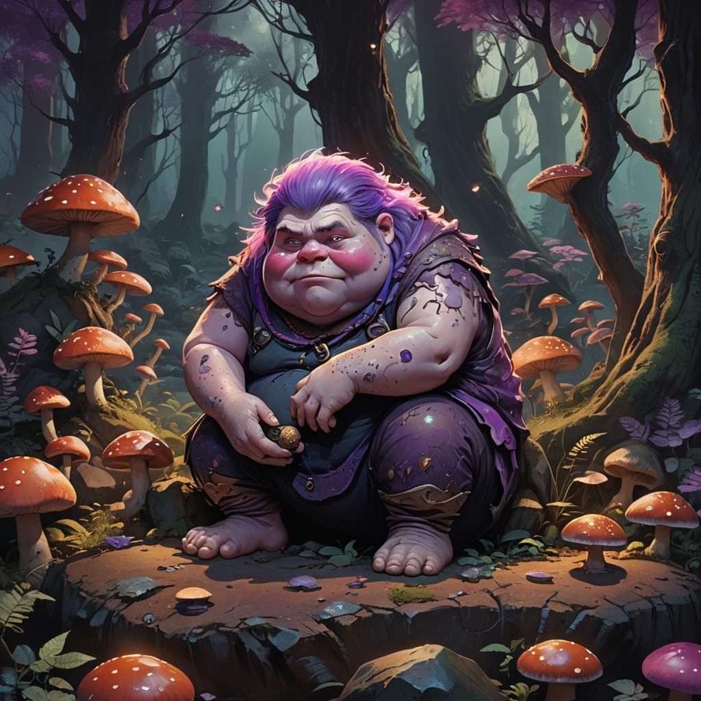 Bob Joe Lee in Mystical Forest Concept Art