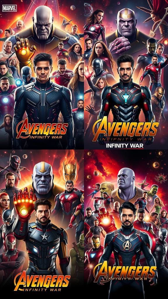 Avengers: Infinity War Poster with New Hero