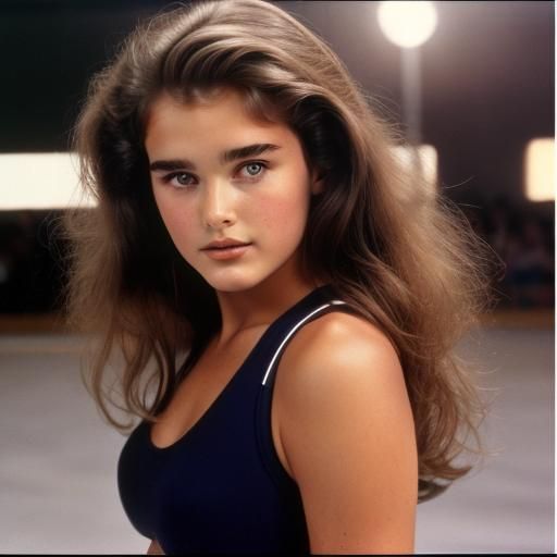 Vintage Brooke Shields in Classic Denim Ad