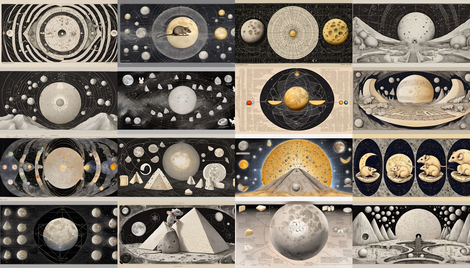 Cheesy Mice Moon Schematic Drawing