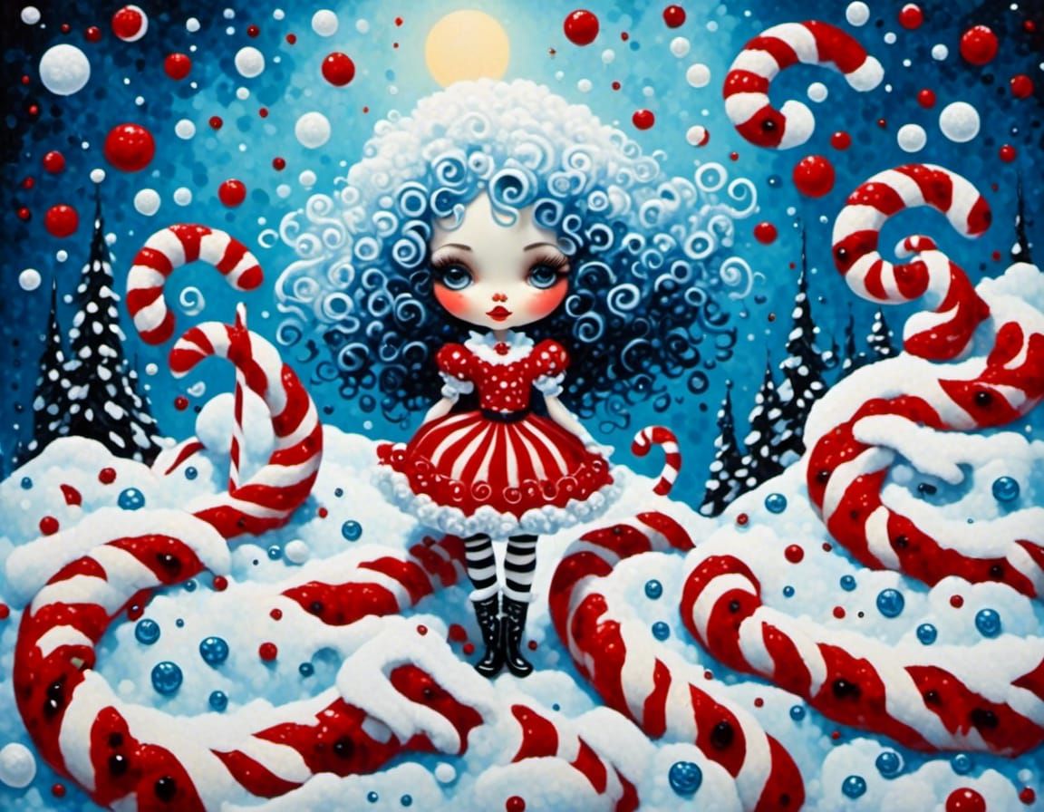 Candy Cane Walks Down