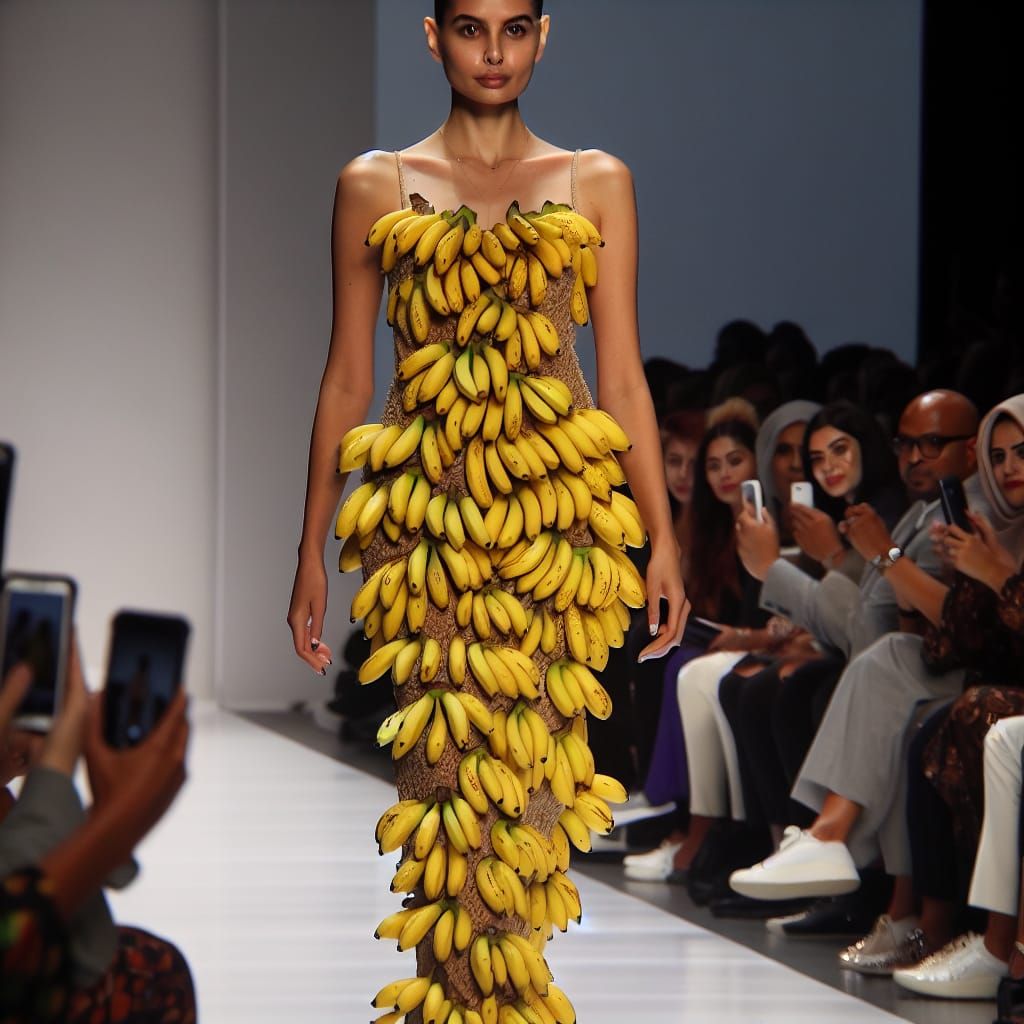 Banana Dress, now trending - daily challenge