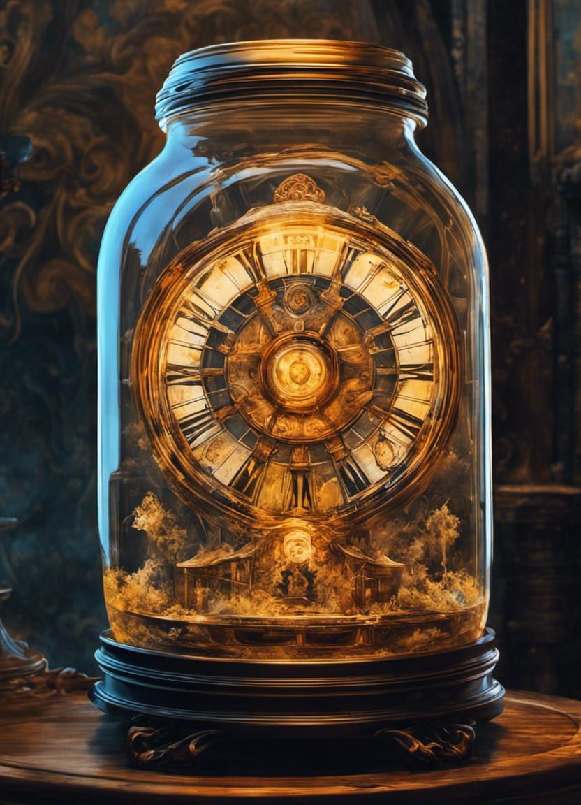 Wheel of fortune in a jar