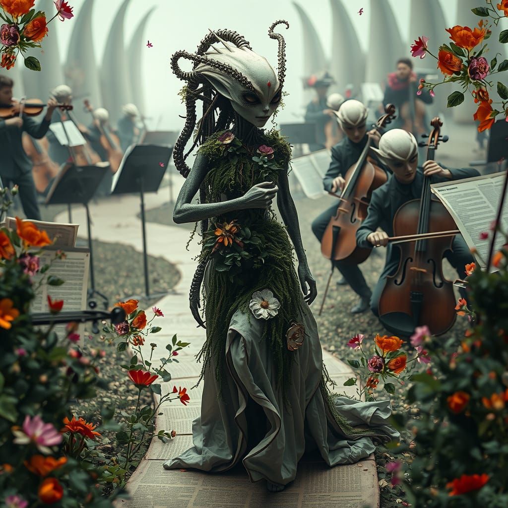 Alien singer