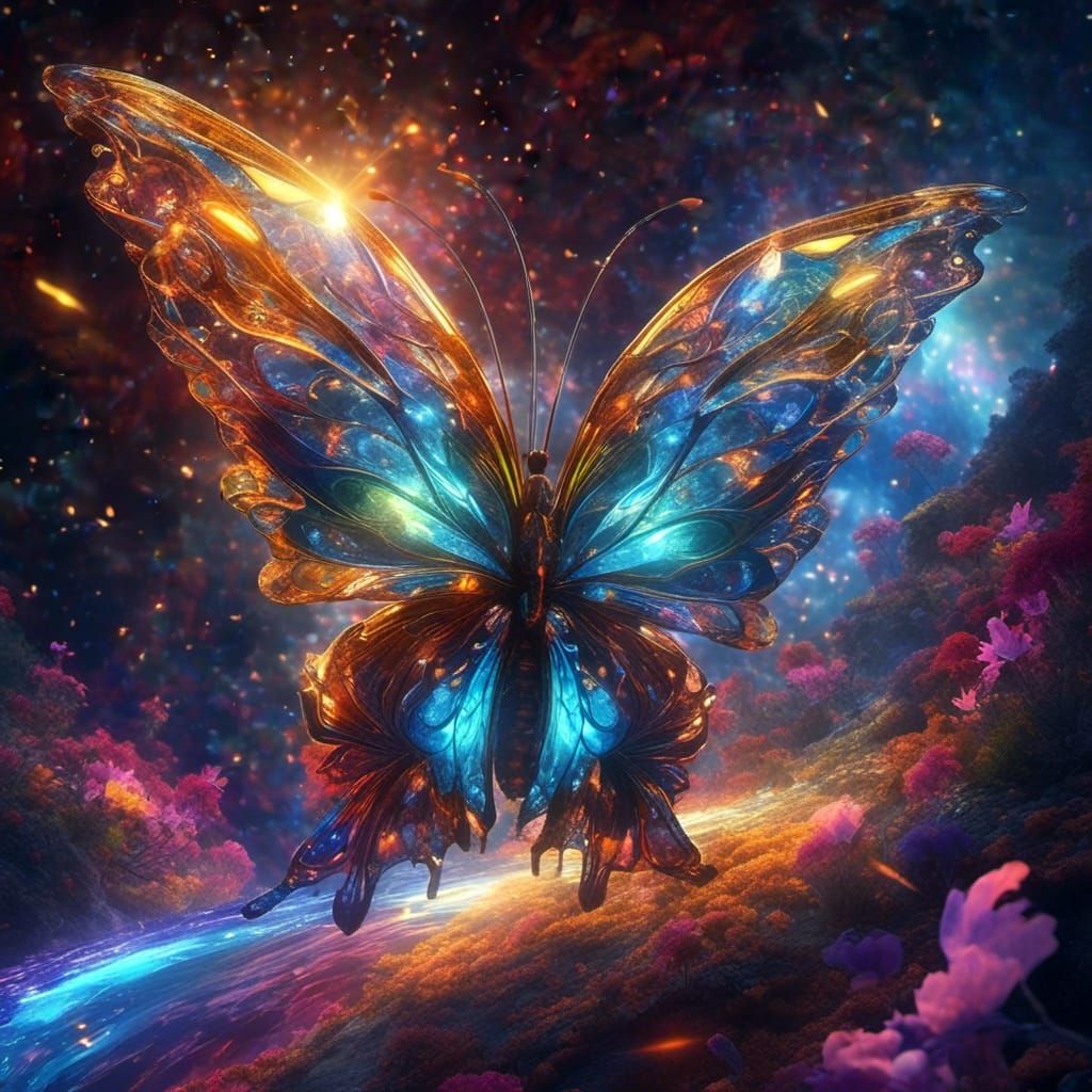 Psychedelic Cosmic Butterfly's Blooper Reel