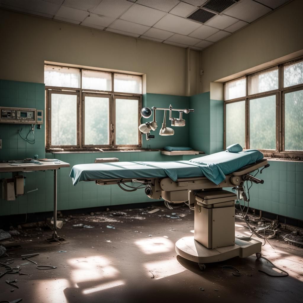 abandonned surgery room urban exploration