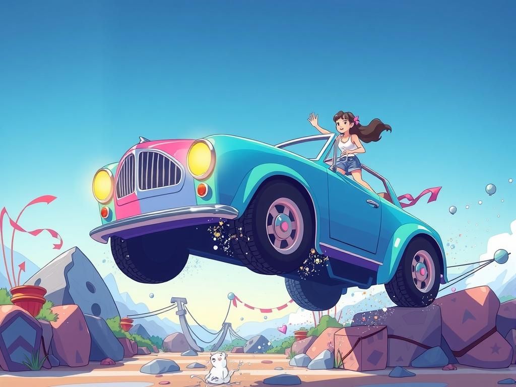 Jumping Car:  JUMP JUMP