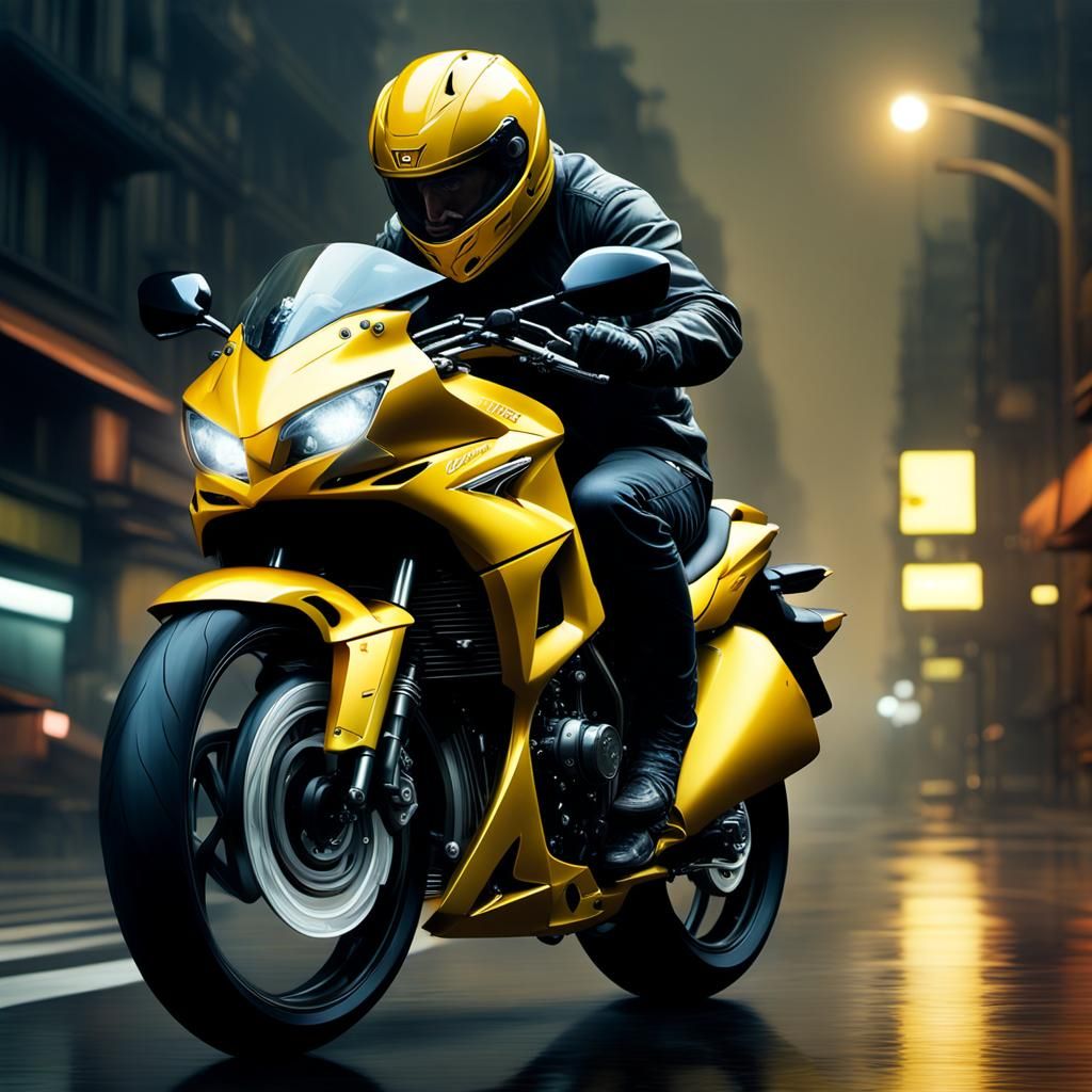 Honda VTR Firestorm: Hyper-Realistic Concept Art