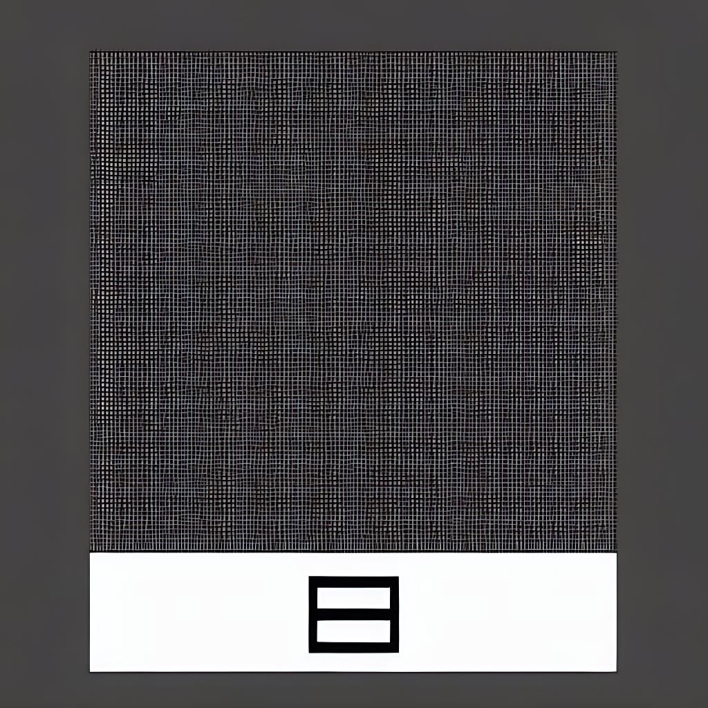 Abstract Black Canvas: A Study in Absence