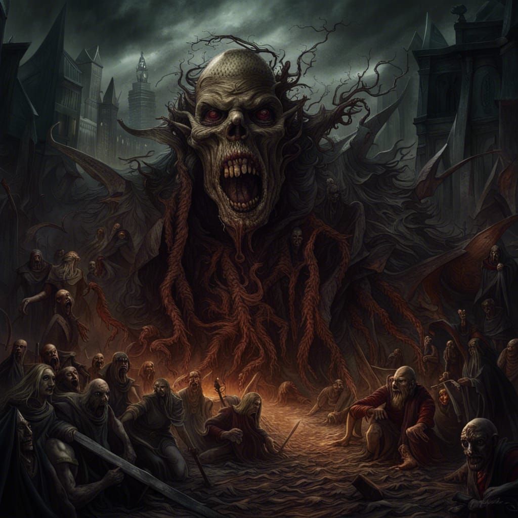 Draugr of Norse Mythology: Detailed Fantasy Art