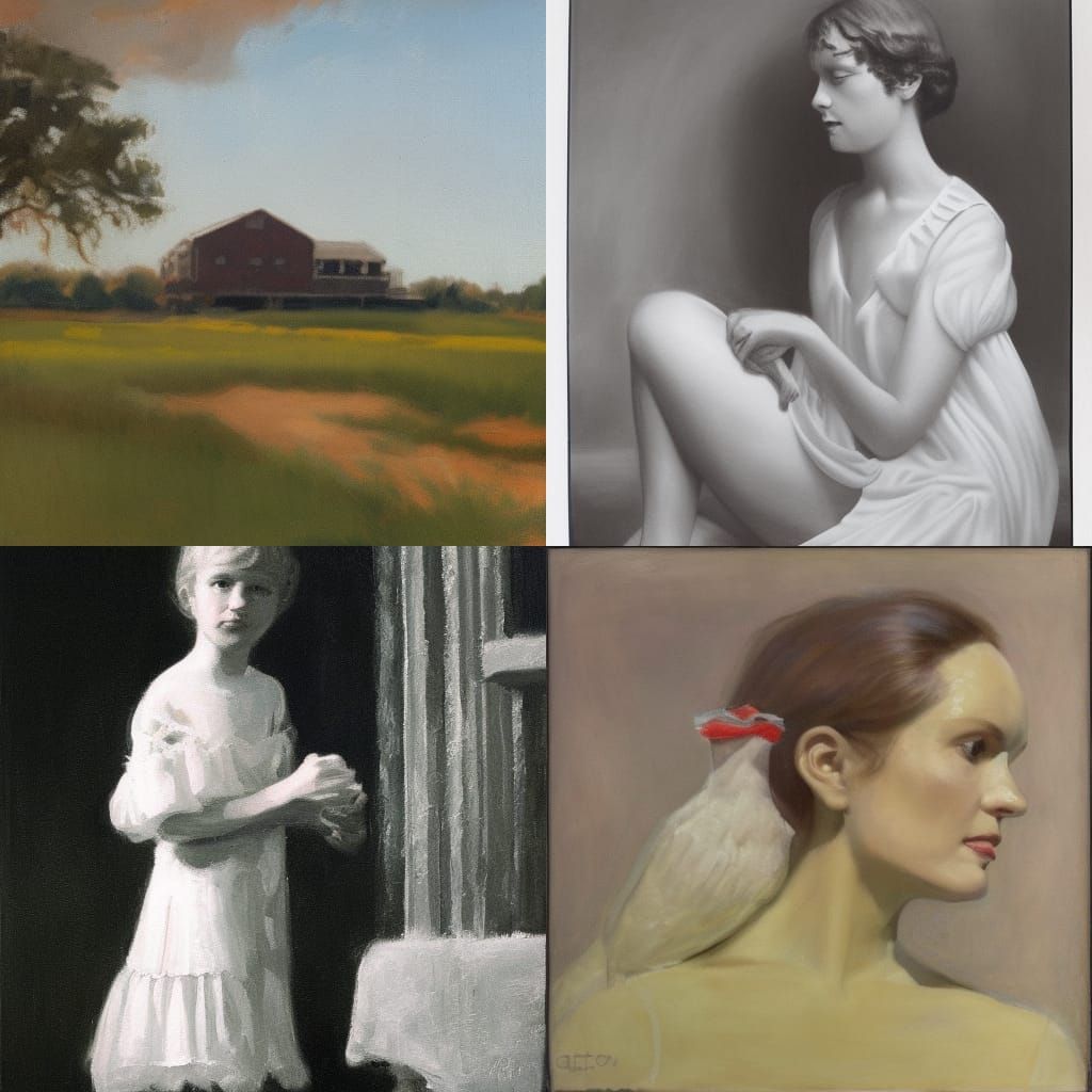 Abstract Shapes in Mid-Century Modern Style