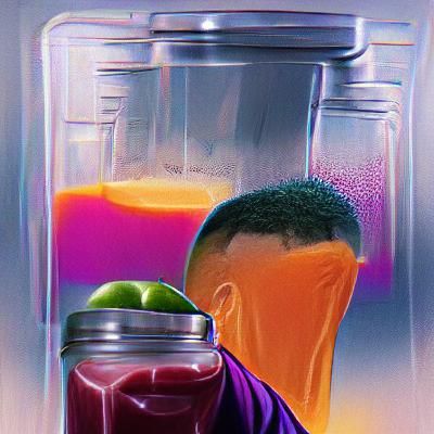 AI Image with Null Prompt