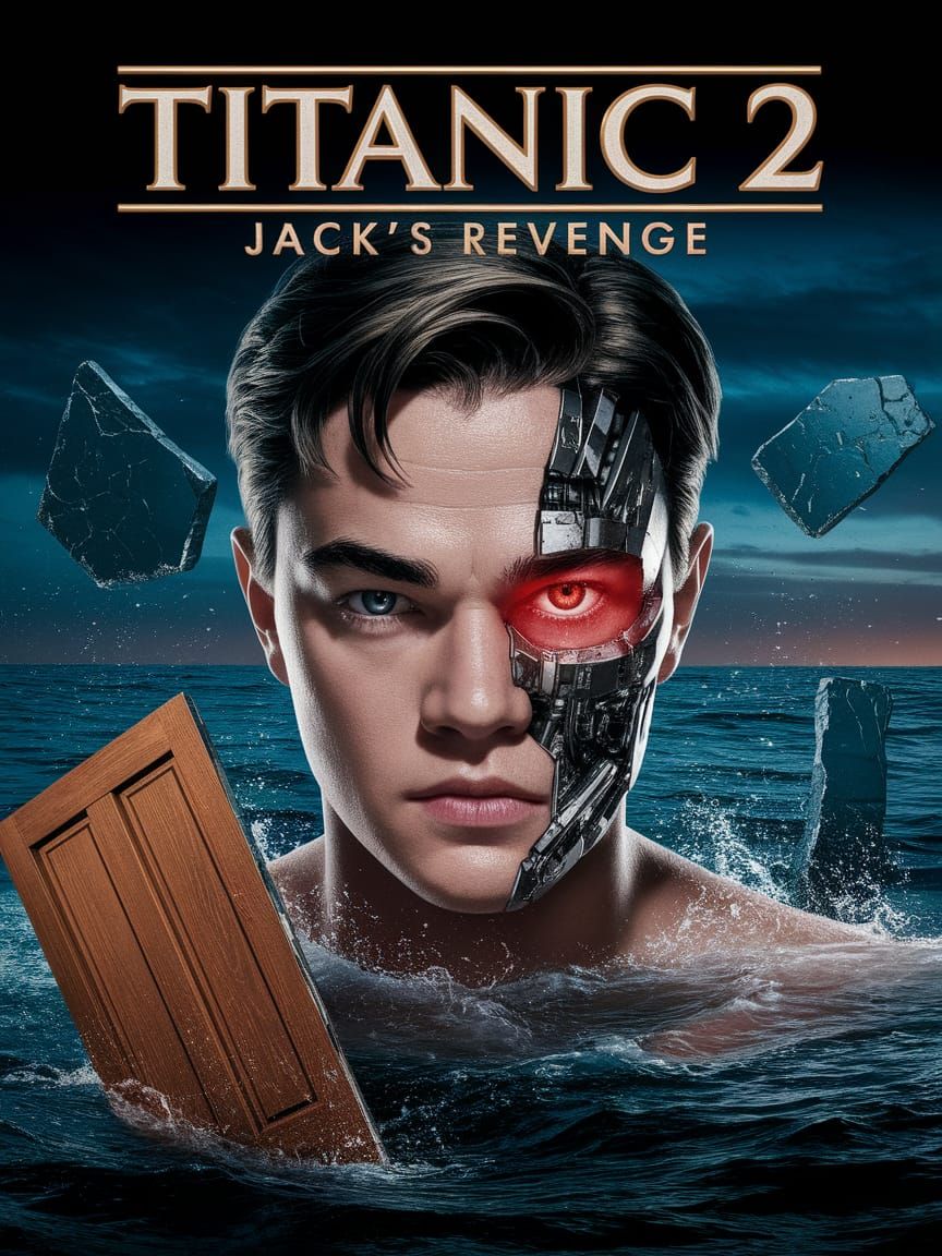 Titanic 2 Movie Poster: Cyborg Jack's Revenge