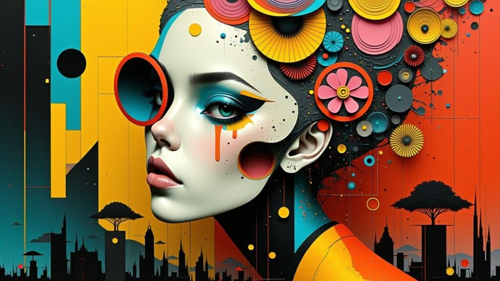 Surreal Abstract in Photorealistic Style