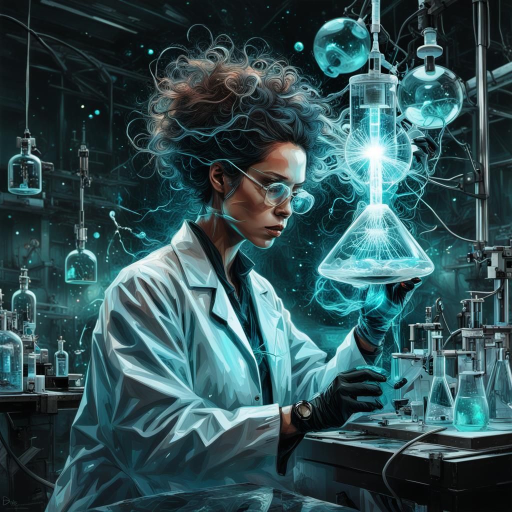 One second before explosion