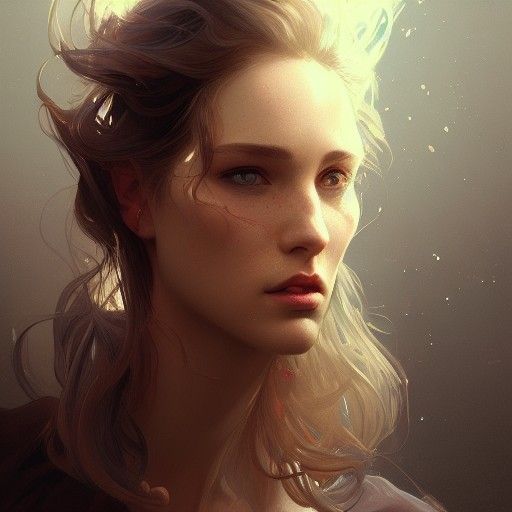 Hyperdetailed Portrait with Dynamic Lighting in 8K