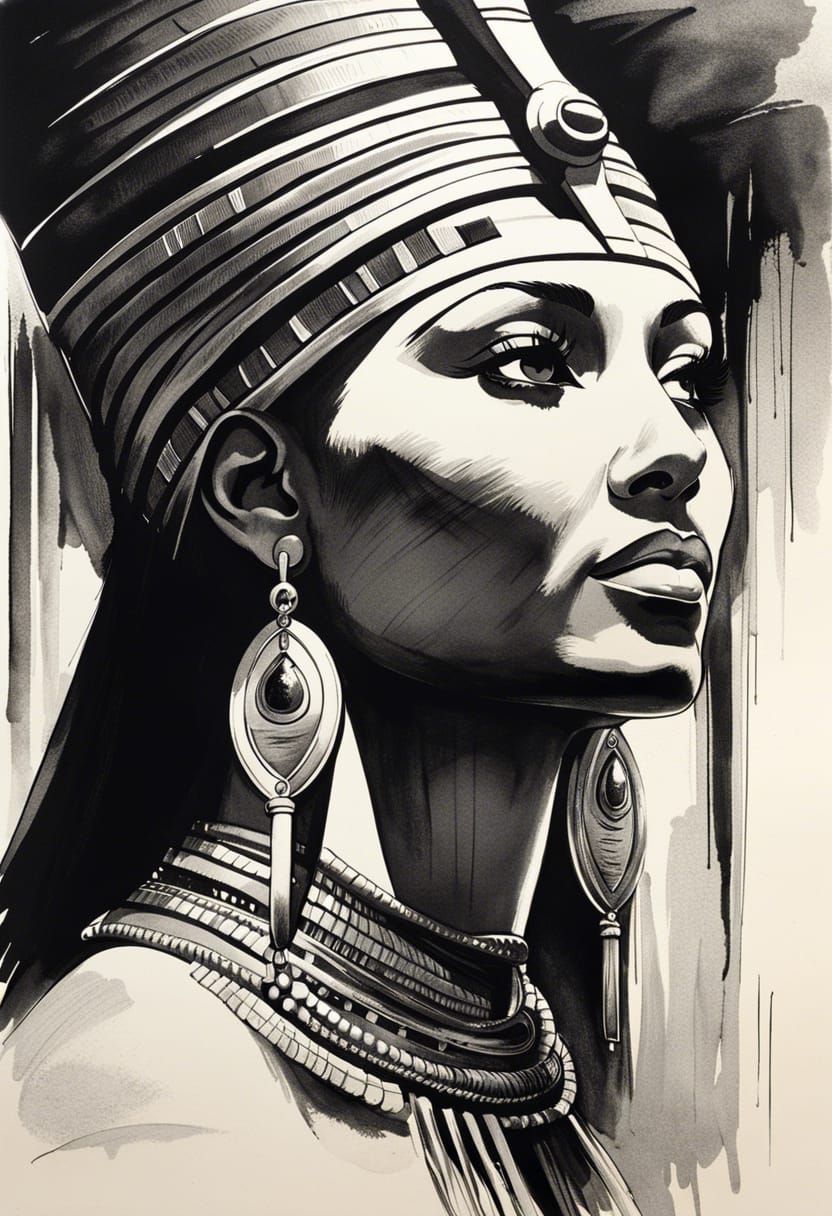 Nefertiti, the most beautiful queen of ancient Egypt