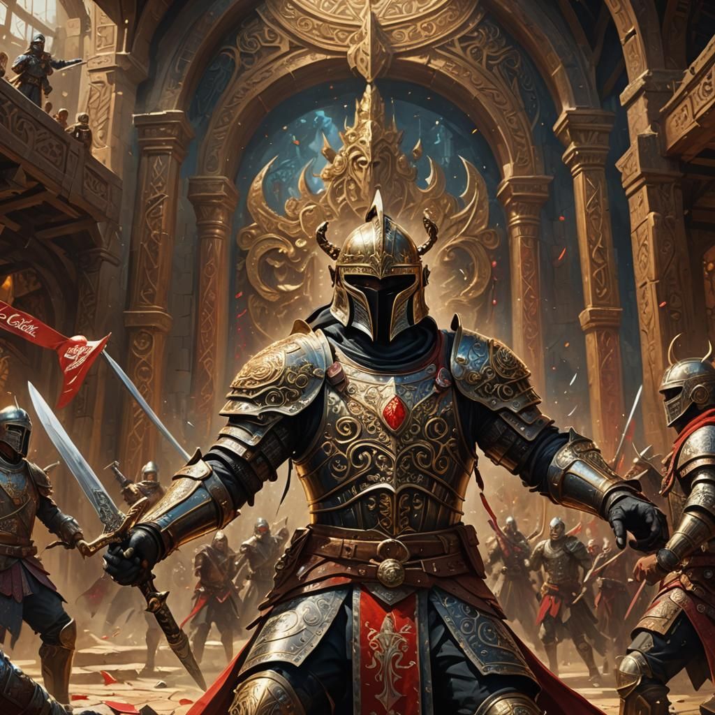 Coca-Cola Warrior Battles Pepsi Fans in Mystical Arena