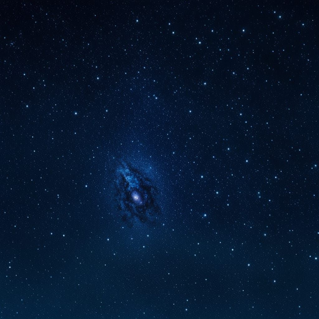 Woman in Purple Dress with Blue Rose