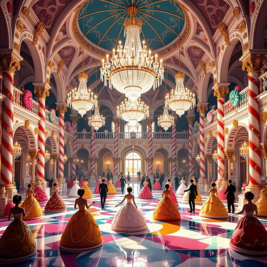 Fantastical Ballroom of Sugar and Candy