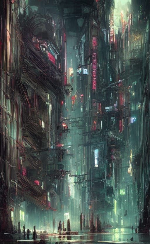 Circuit Board City in Hyperrealistic Synthwave Style