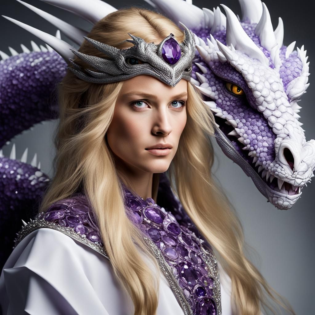 Jeweled Dragon Rider Portrait in Professional Photography St...