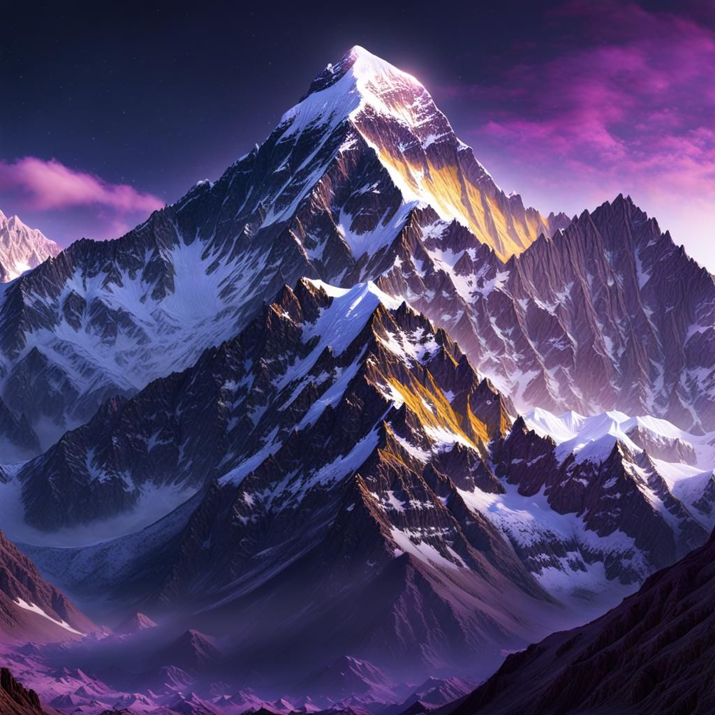 Mount Everest: Dark Fantasy Concept Art